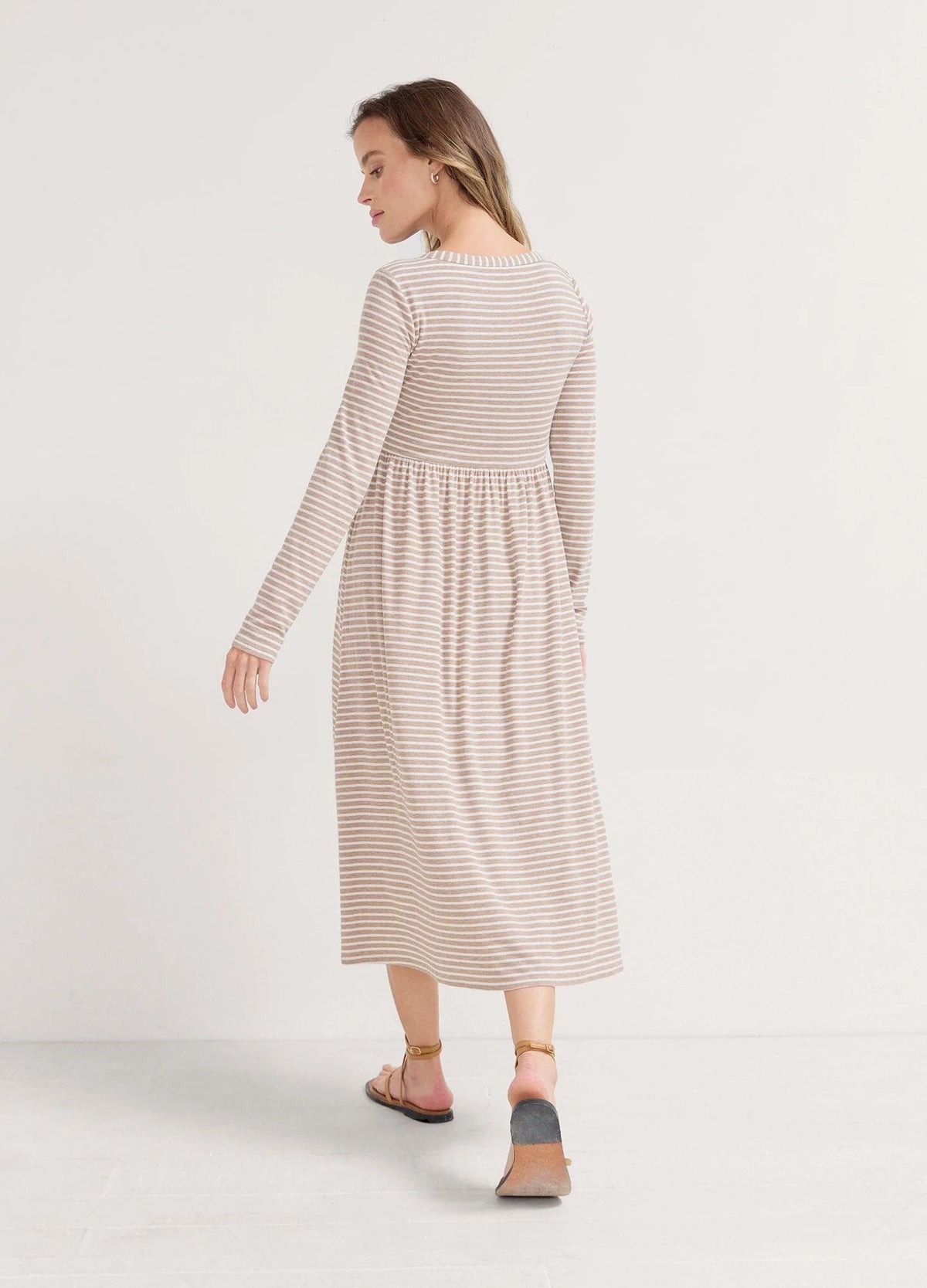 The Softest Rib Nursing Maxi Dress